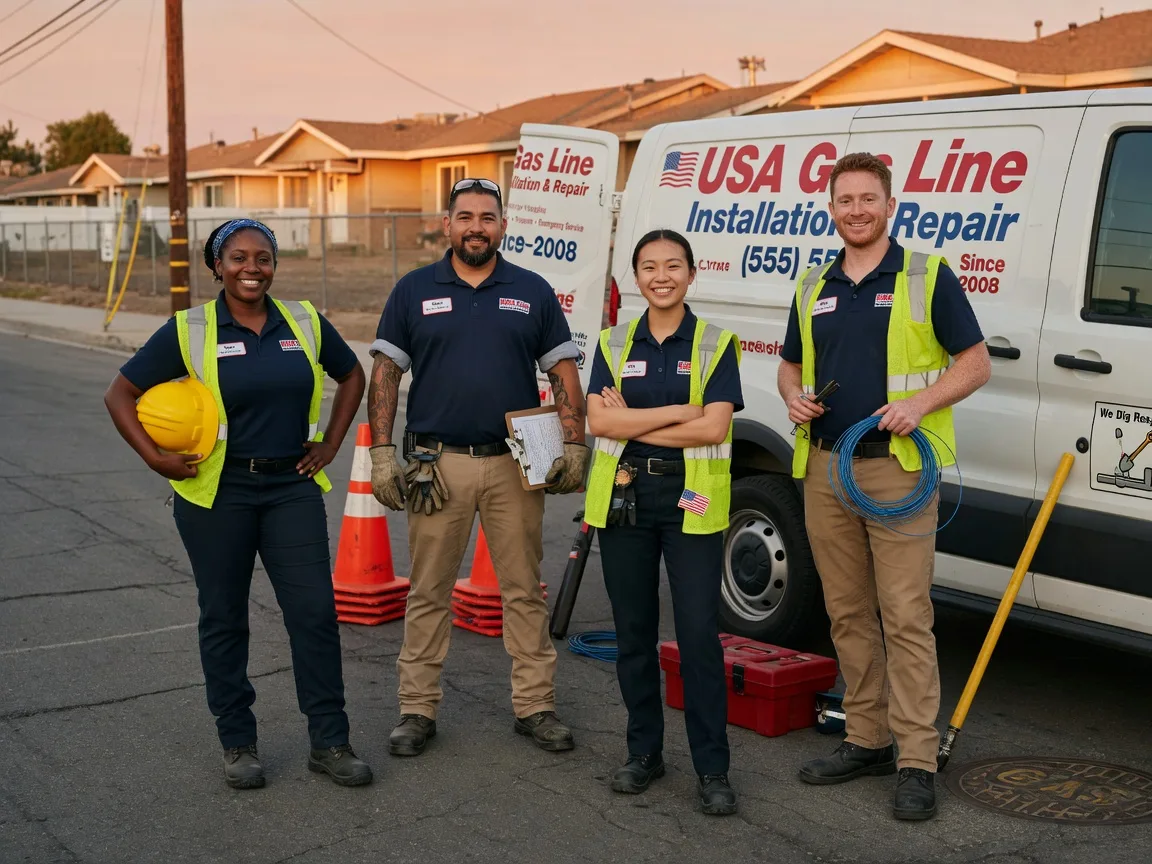 Gas Line Installation company in Moline, KS